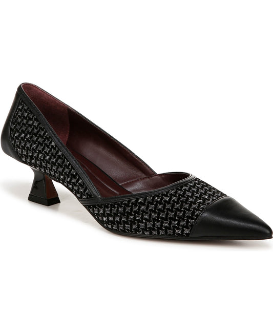 Darcy Black Fabric Multi Franco Sarto Pumps