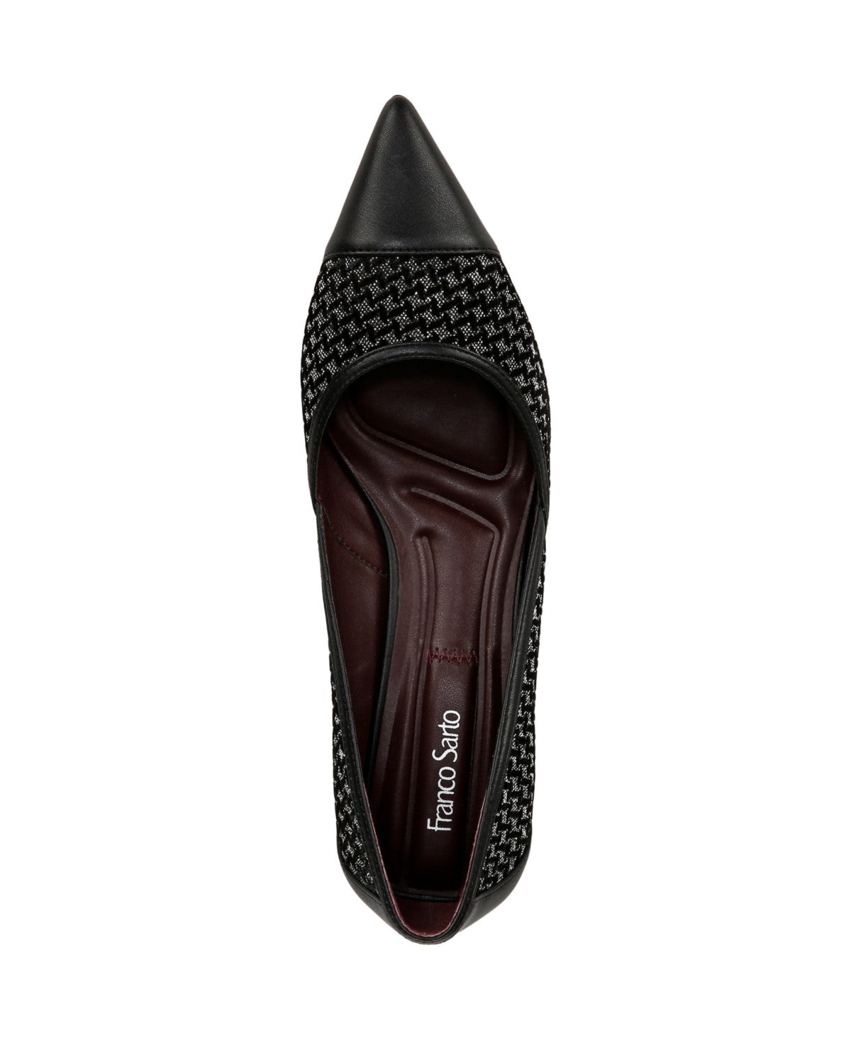 Darcy Black Fabric Multi Franco Sarto Pumps