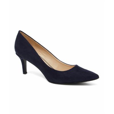 Elise Navy Fabric Suede Nine West Pump