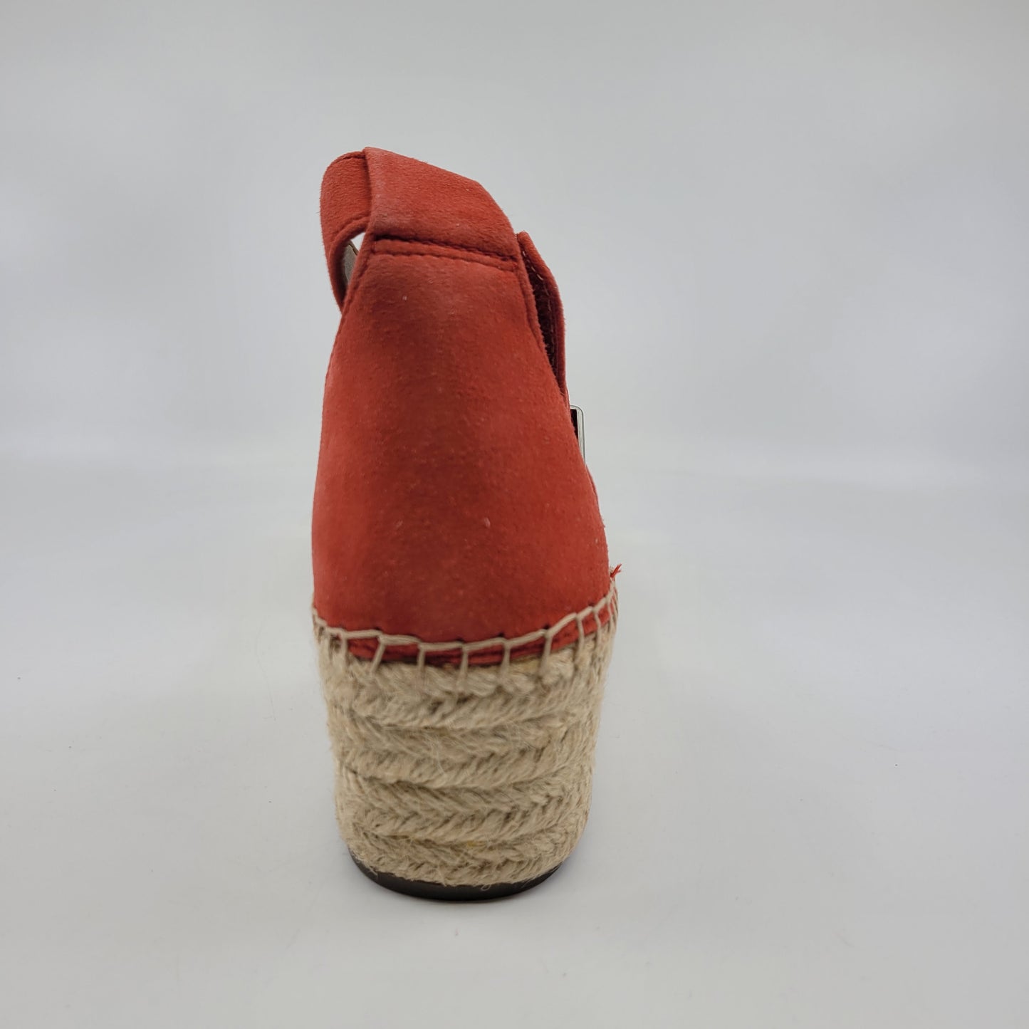 Pela Red Suede Franco Sarto Wedge Sandal