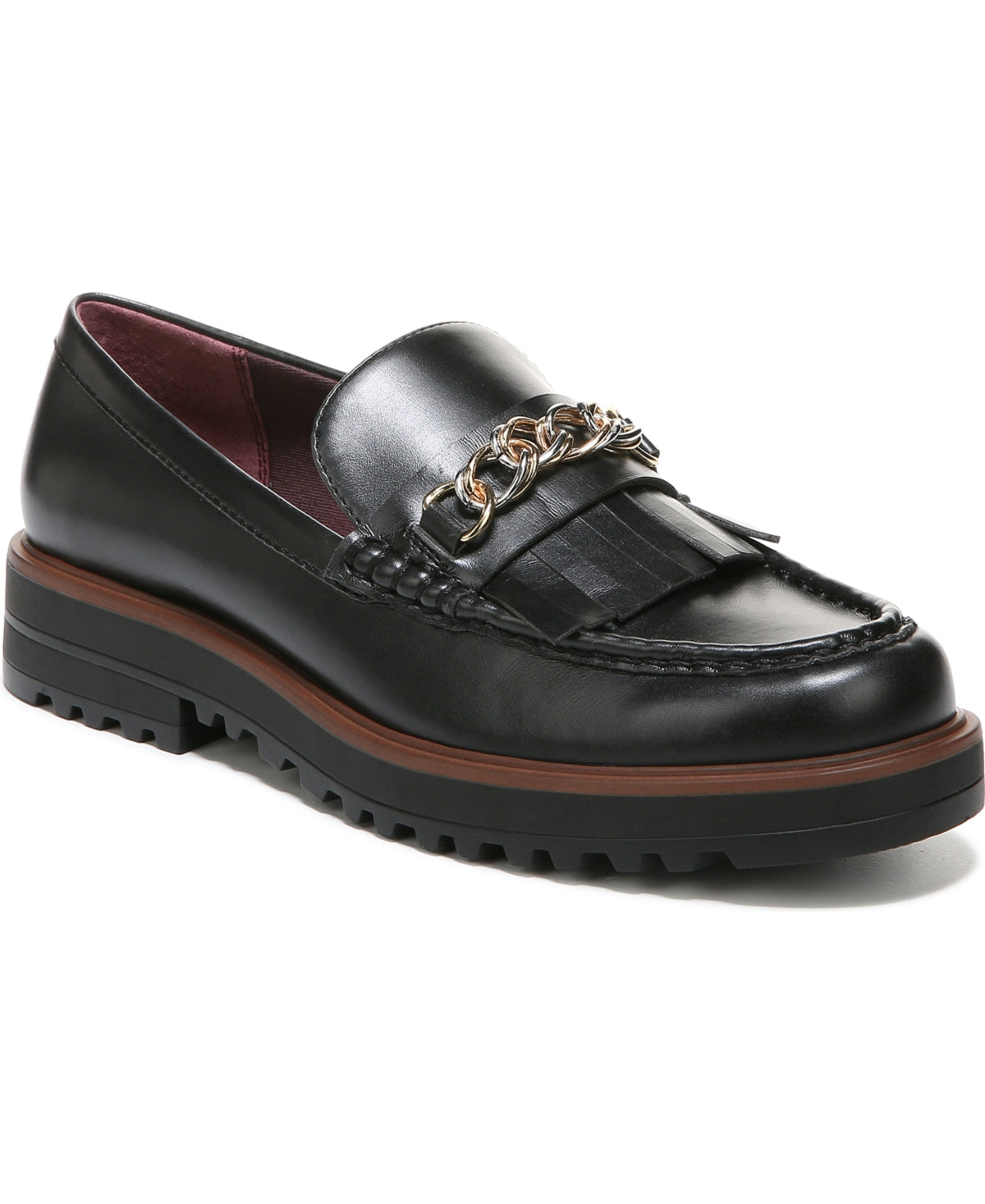 Franco Sarto Women's L-limitmoc Blck Slip-ons Loafer
