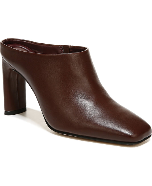 Flexa Chocolate Leather Franco Sarto Mules