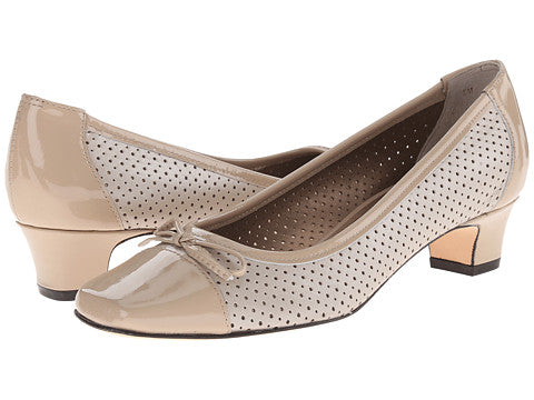 Danee Sand Leather Vaneli Pumps