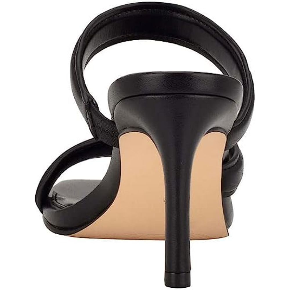 Halia Black Fabric Calvin Klein Heeled Sandals