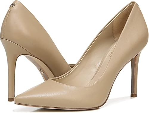 Hazel Beige Leather Sam Edelman Pumps