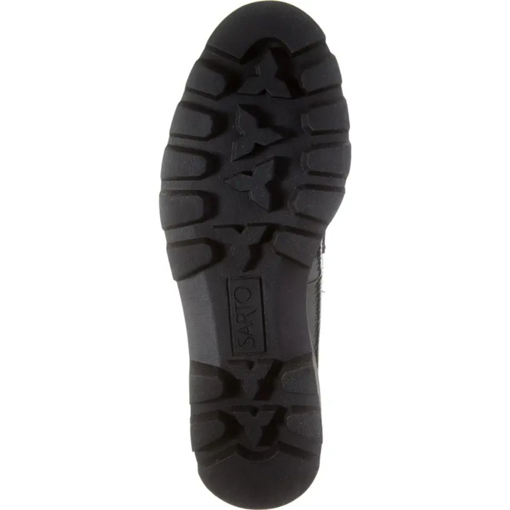 Balinna Black Patent Franco Sarto Loafers