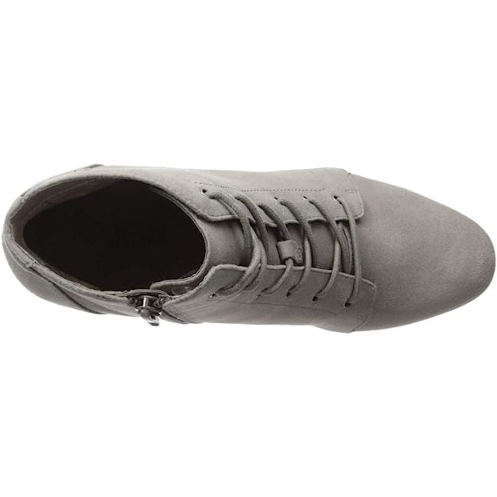 Patch-up Gray Fabric Aerosoles Ankle Boots