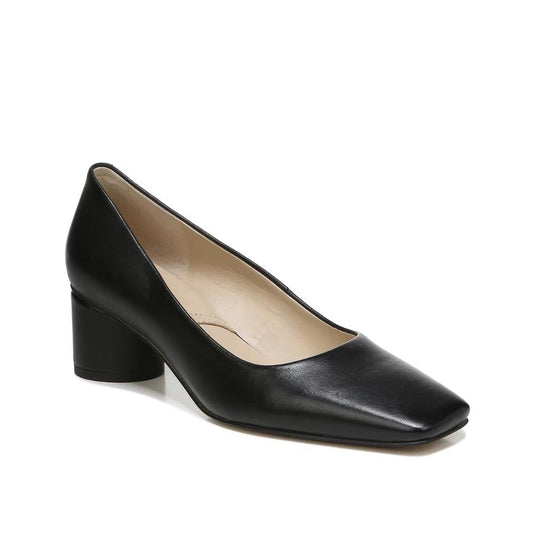 Piper Black Leather Franco Sarto Pumps