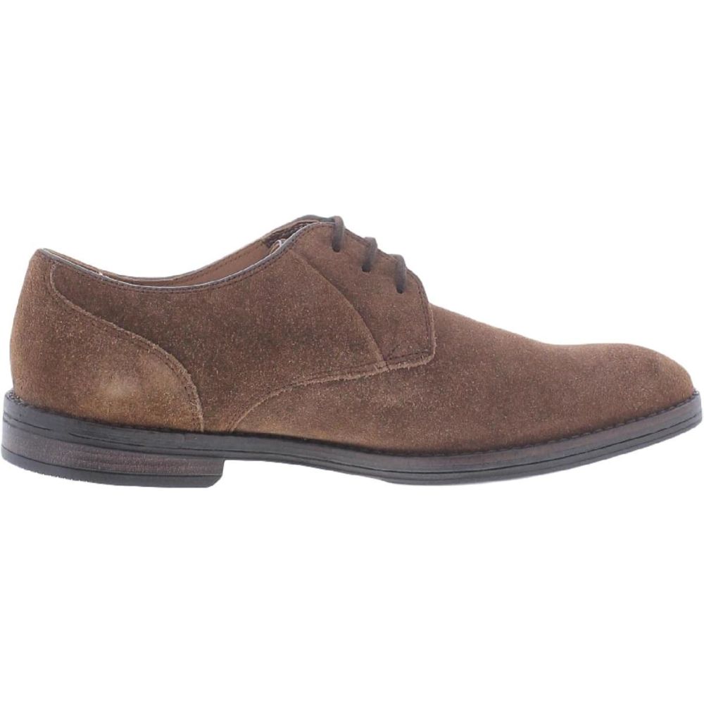 Clarks Men Citistride Lace Brown Suede Oxford