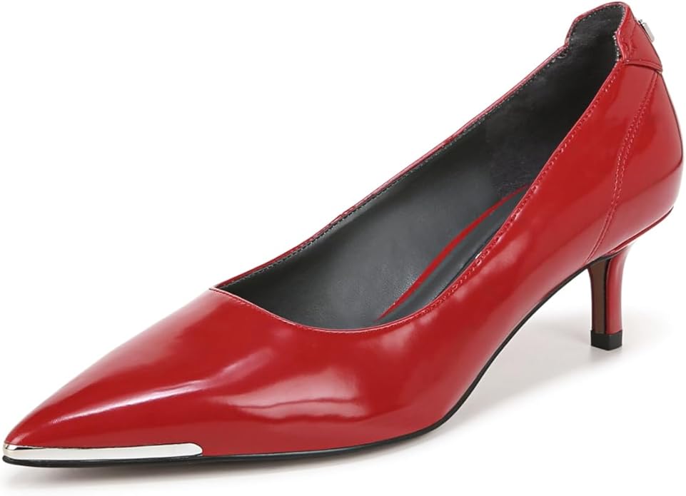 Kalsa Red Synthetic Franco Sarto Pumps
