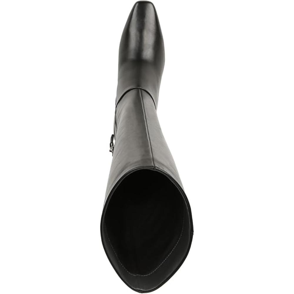 Andria Black Leather Franco Sarto Boots