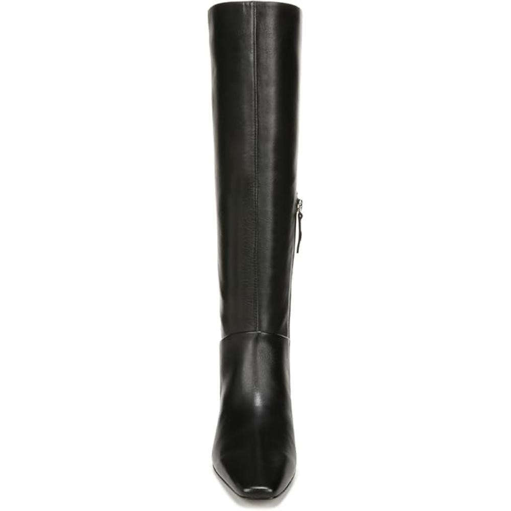 Andria Black Leather Franco Sarto Boots