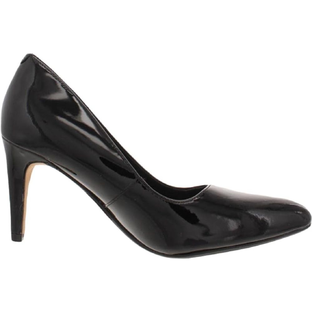 Clarks Laina Rae 2 Women's Patent Leather Cushioned Pointed Toe Pumps