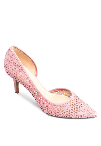 Kreamer Pink Suede Nine West Pumps