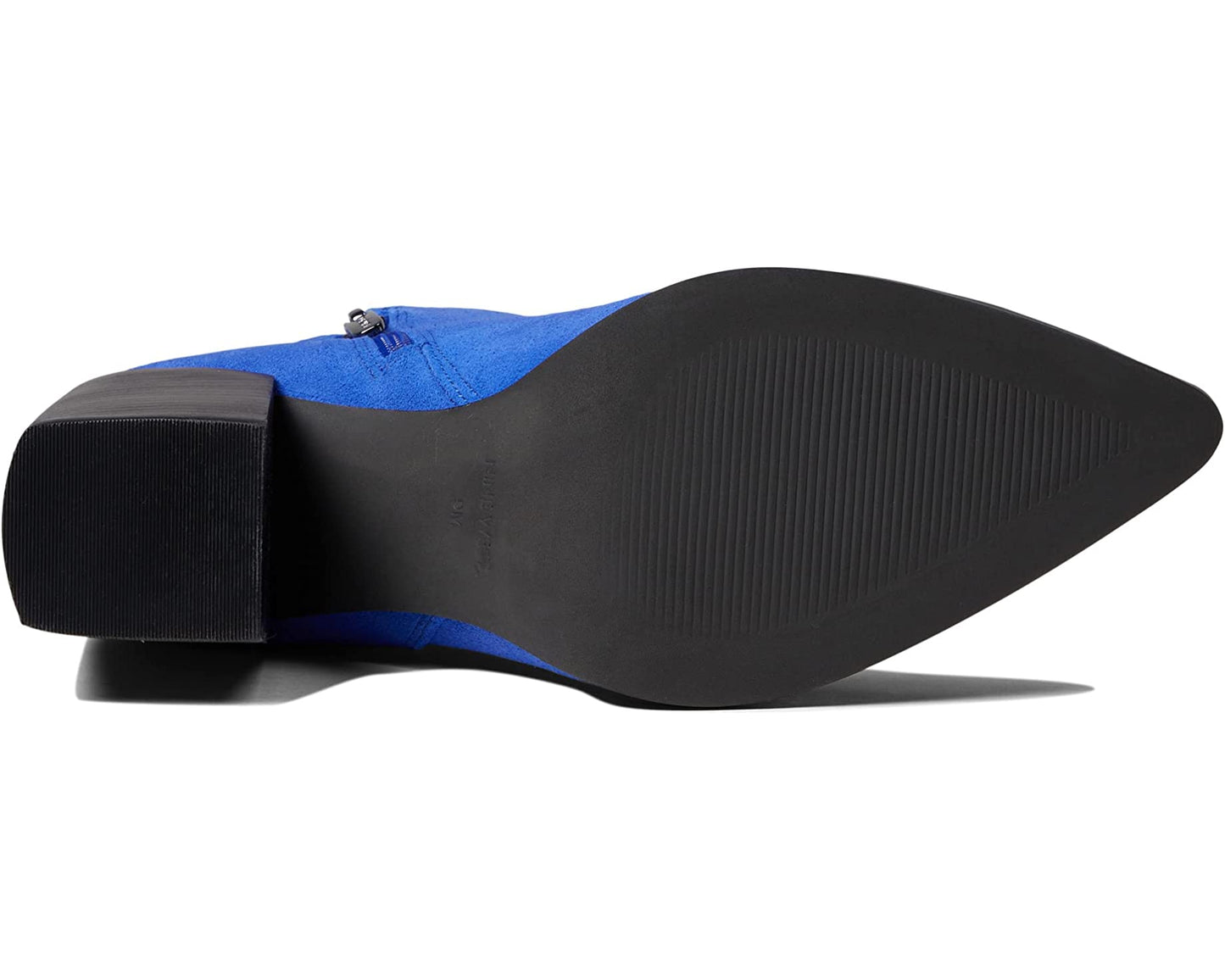 Birds Dark Blue Suede Nine West Ankle Boots