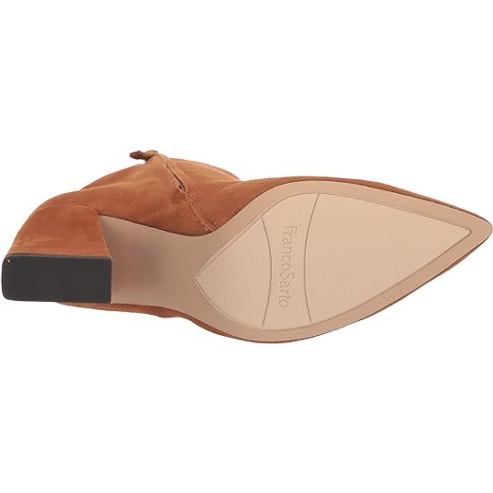 Vesi Whiskey Suede Franco Sarto Ankle Boots