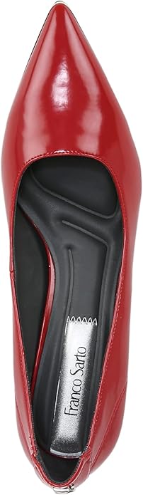 Kalsa Red Synthetic Franco Sarto Pumps