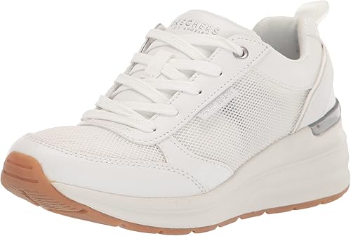 Skechers Women's Billion-HOT Days Sneaker, White