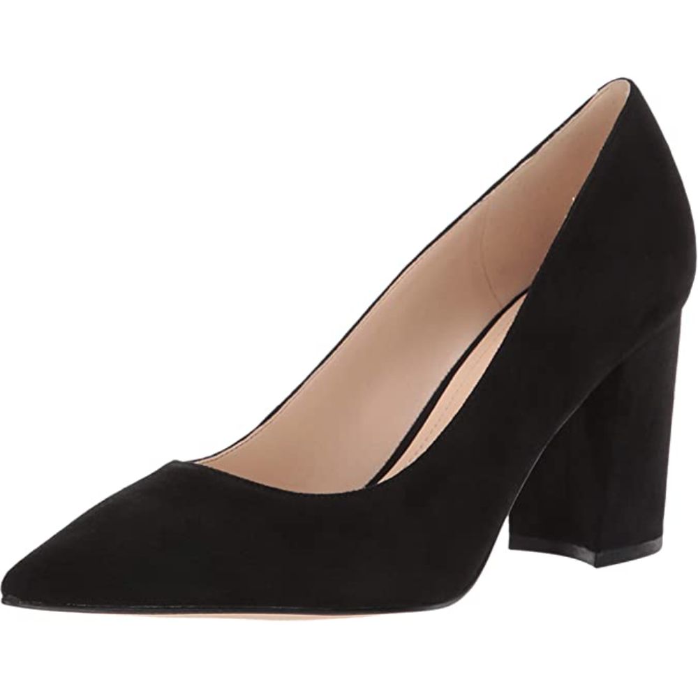 Cara Black Suede Nine West Pumps