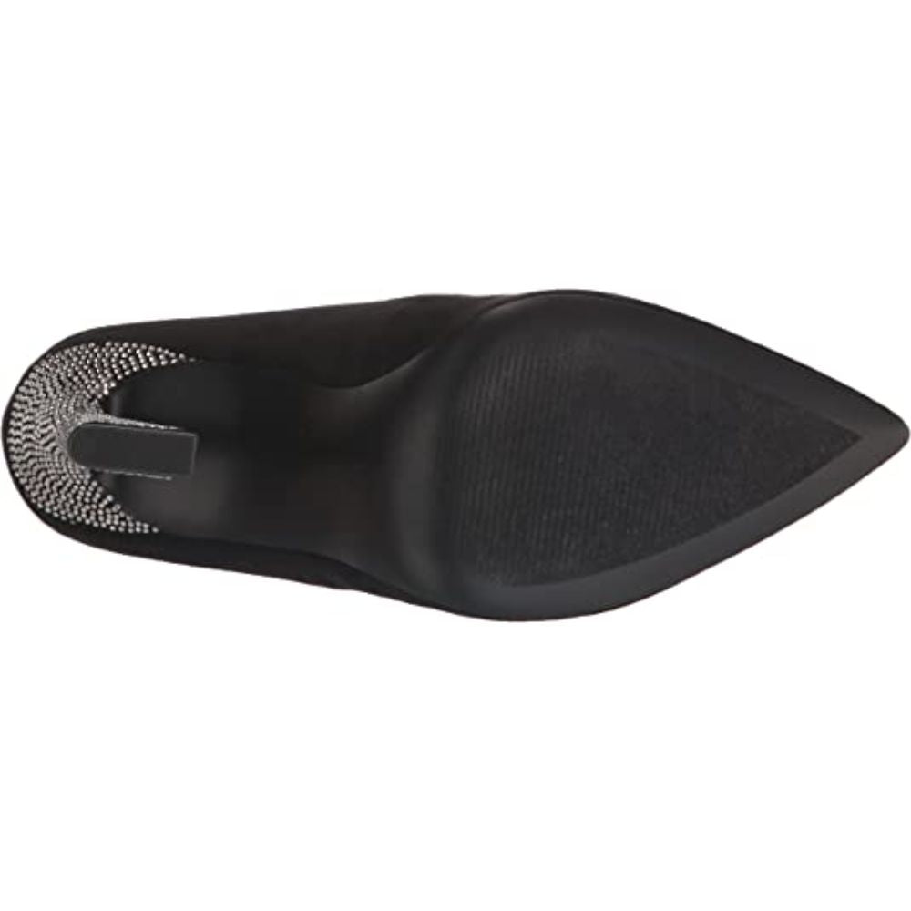 Trendz Black Suede Sparkle Nine West Pumps