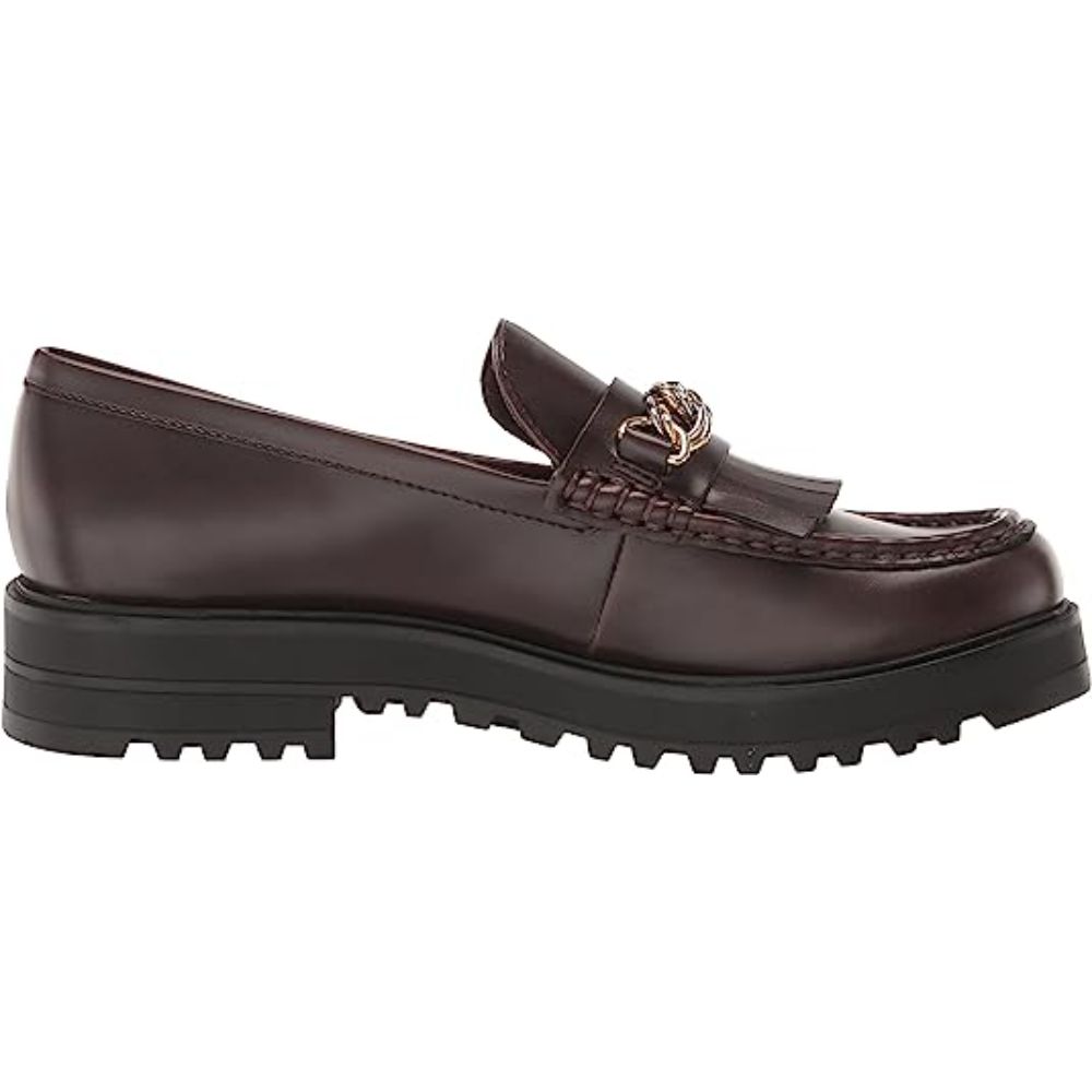Franco Sarto Women's L-limitmoc Ebony Slip-ons Loafer