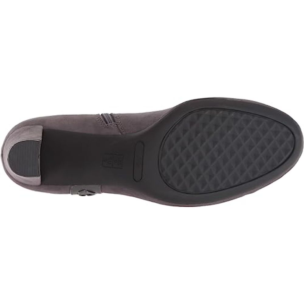Avenue A Gray Fabric Aerosoles Ankle Boots