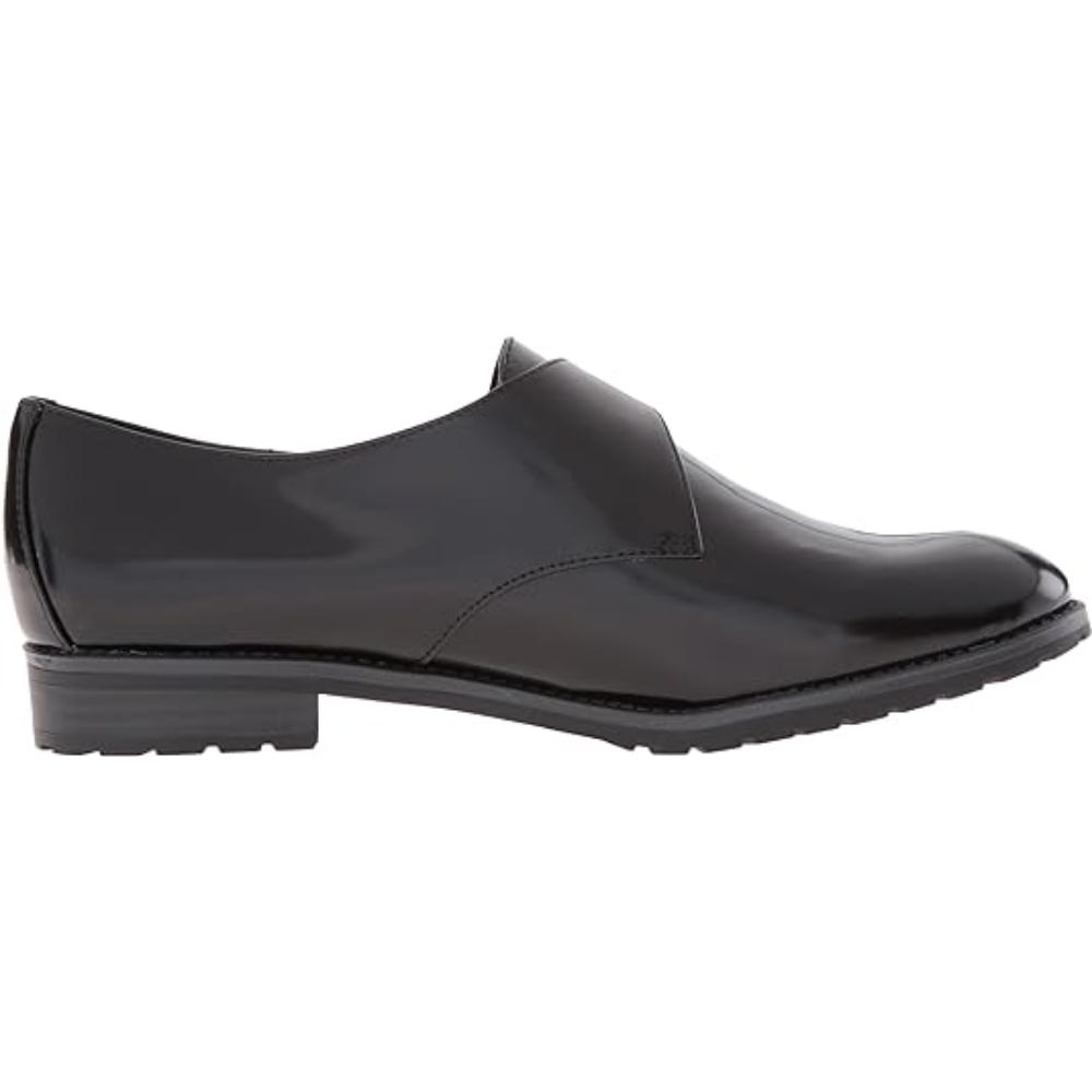 Anne Klein Women's Bara Patent Monk Strap Flat