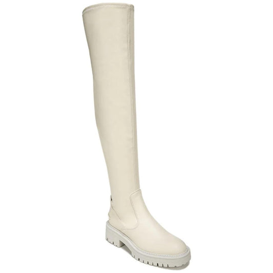 Fera Cream Fabric Franco Sarto Boots