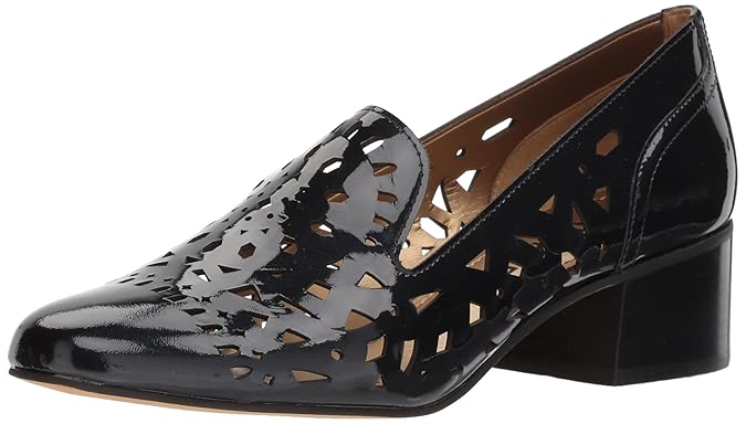 Judeena Navy Patent Anne Klein Pumps