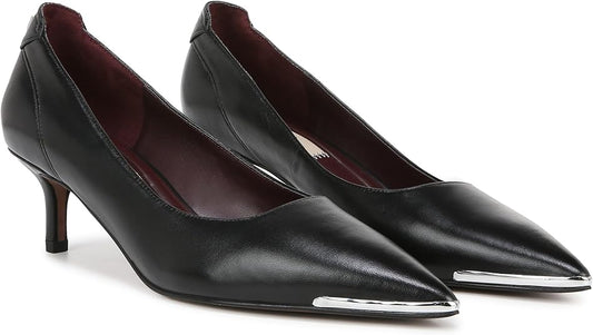Kalsa Black Leather Franco Sarto Pumps