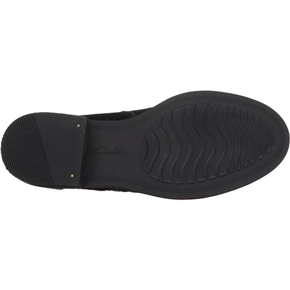 Clarks Women's Black Maypearl Juno Ankle Bootie