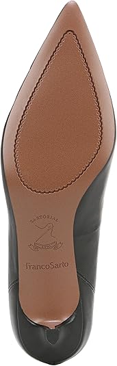 Kalsa Black Leather Franco Sarto Pumps