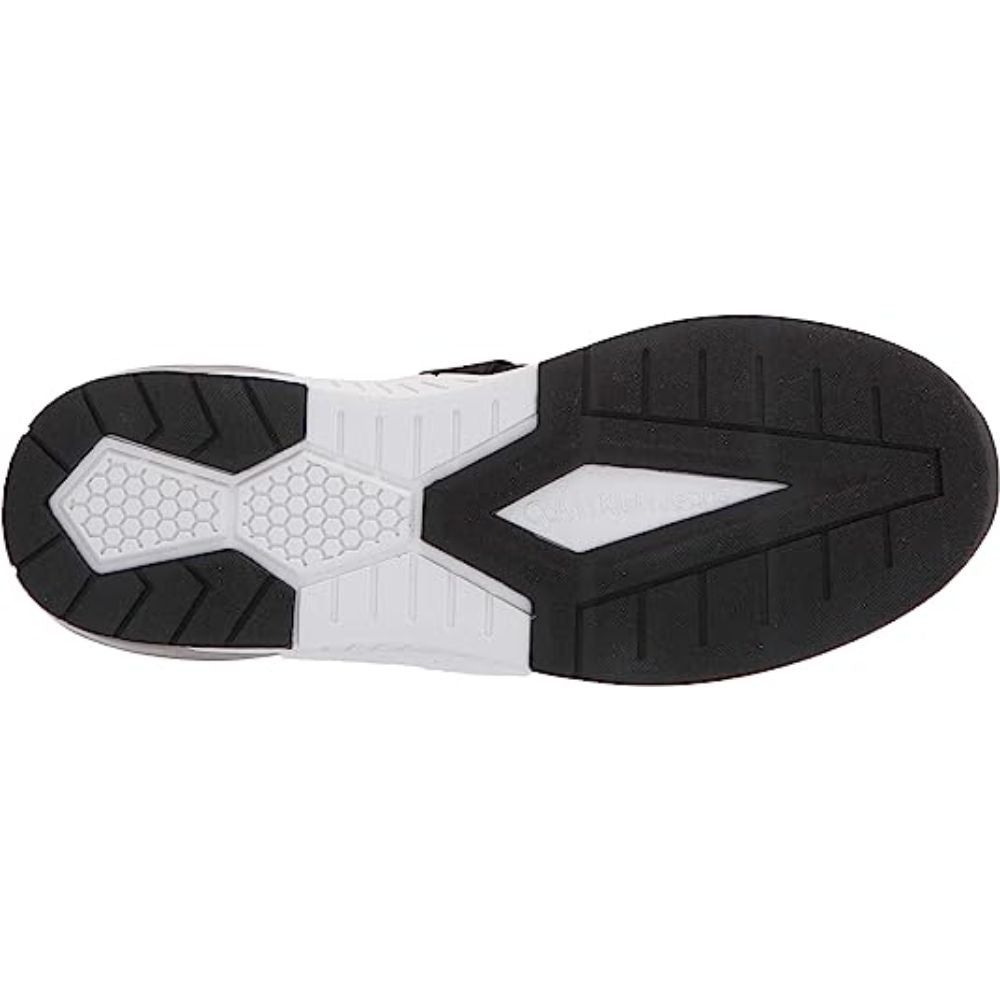 Sadie Black Fabric Calvin Klein Ankle Sneaker