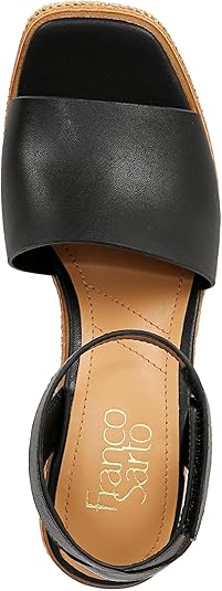 Faron Black Franco Sarto Sandals