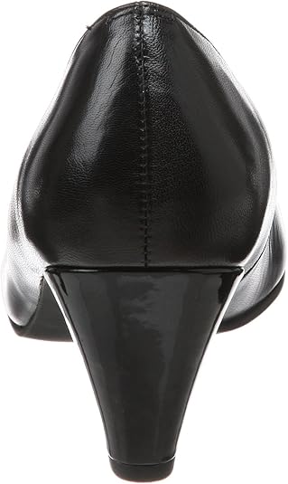 Floria Black Leather Ros Hommerson Pumps