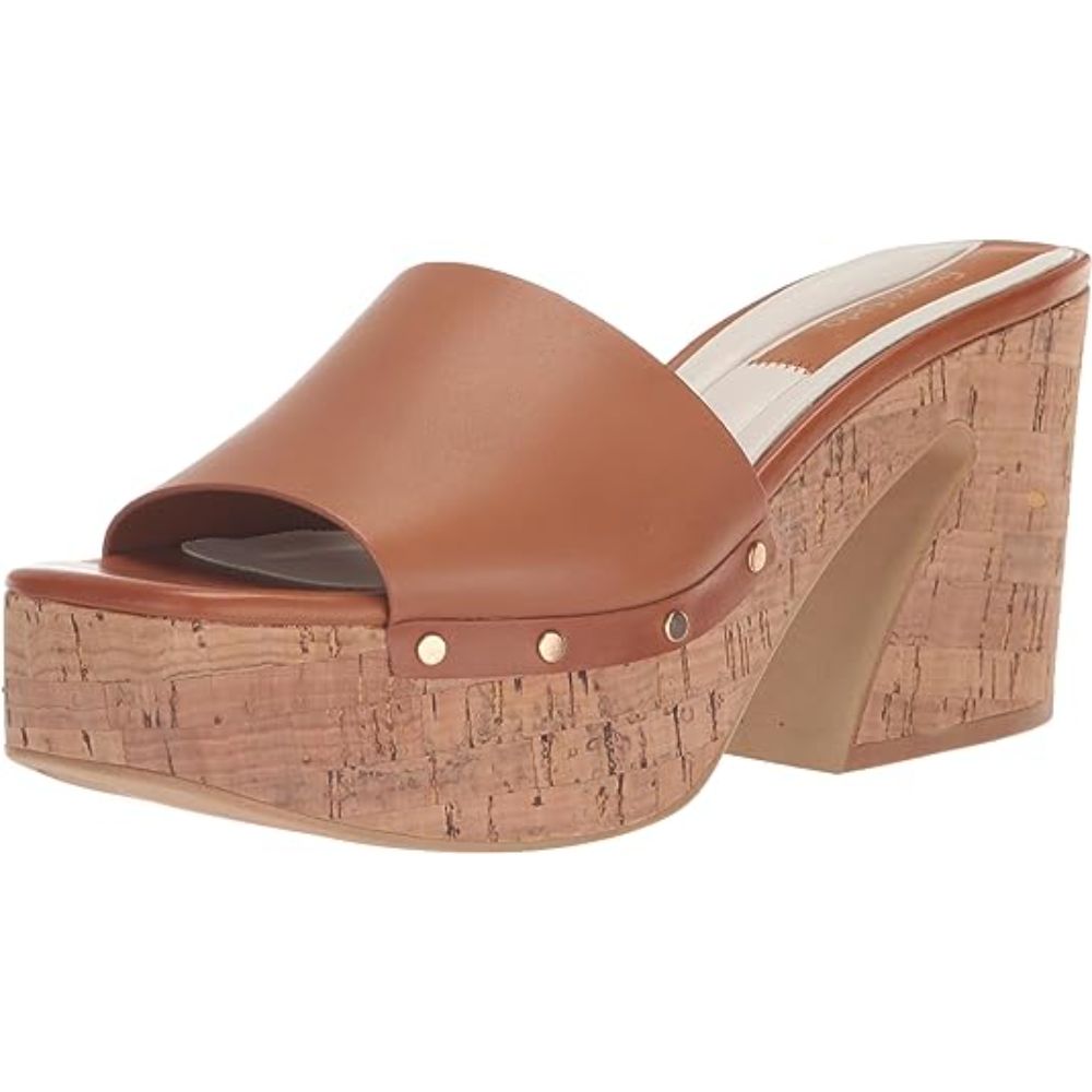 Damara Tan Leather Franco Sarto Sandals