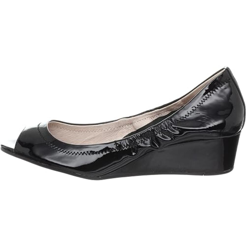 Vince Camuto Women's Ryssa Black Patent Leather Pump