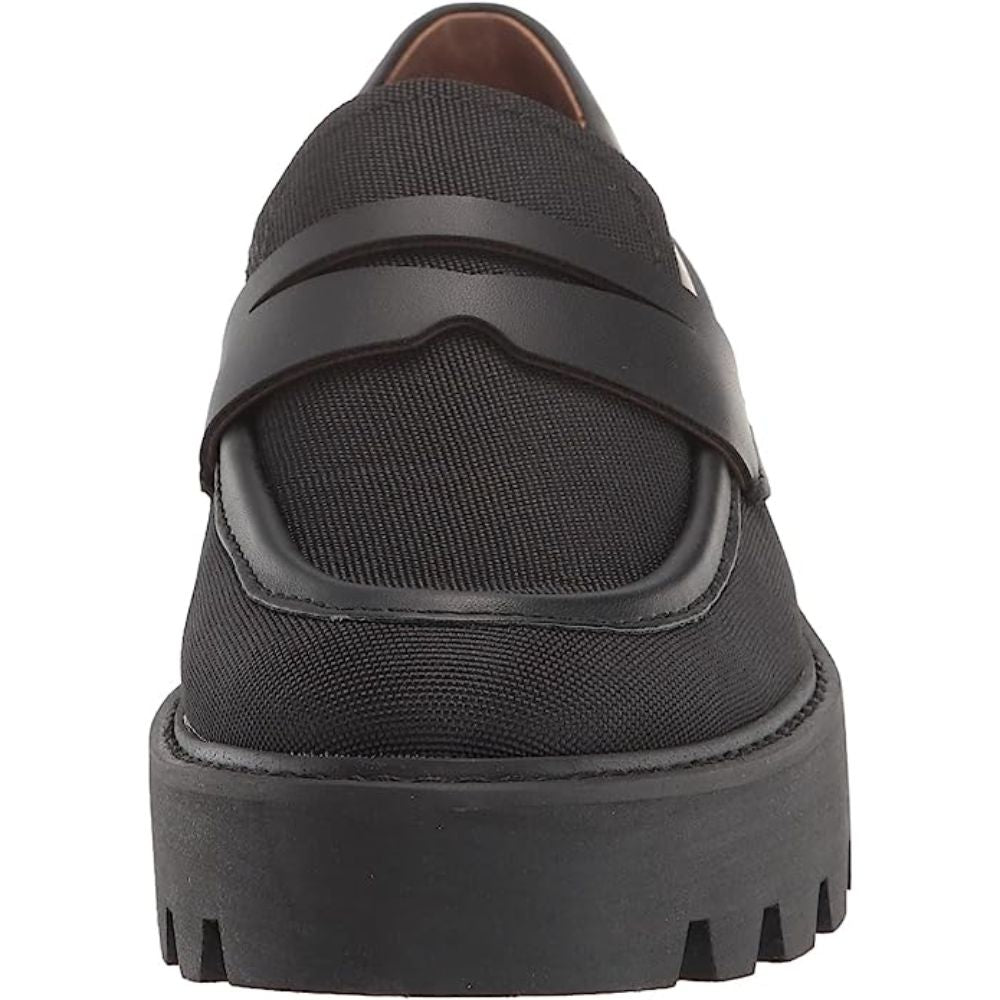Balin2 Black Fabric Franco Sarto Loafer Flats