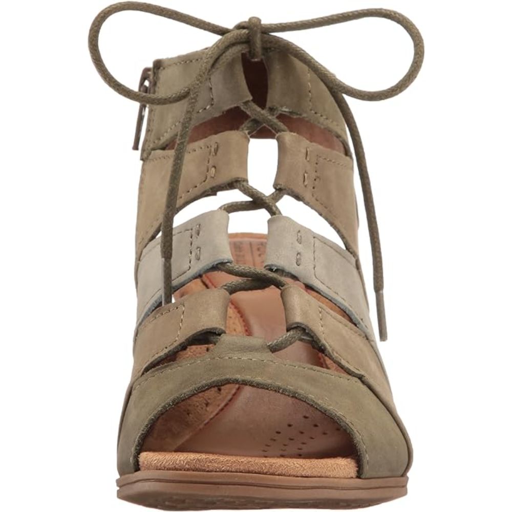 Hattie Lace-up Green Multi Rockport Sandals