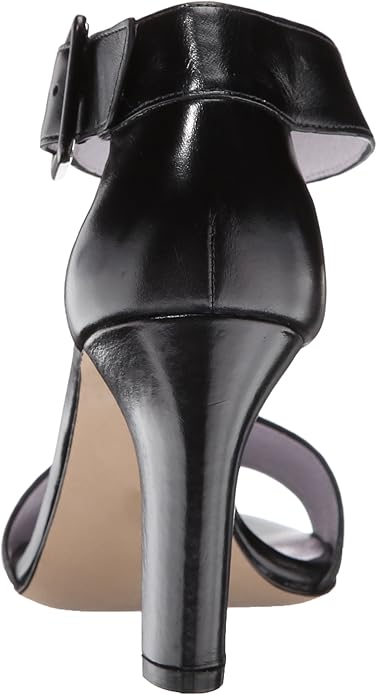 Laney Black Leather Johnston and Murphy Sandals