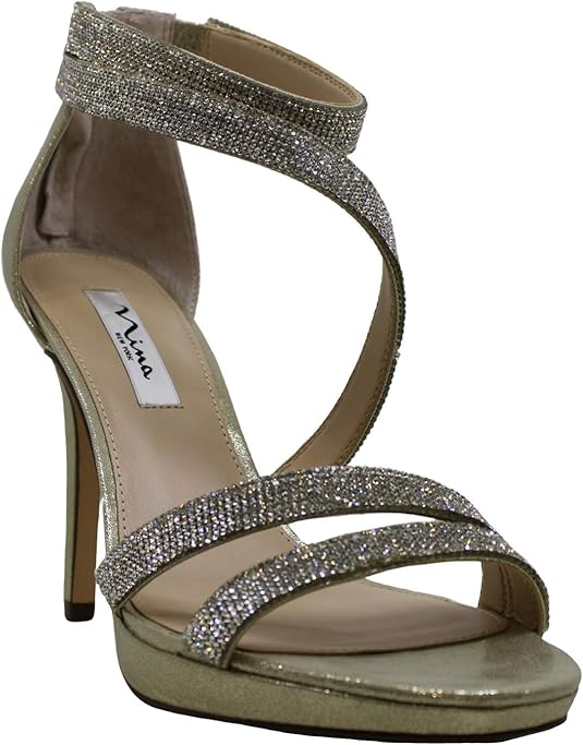 Alissa Goldina Crystal Nina Sandals