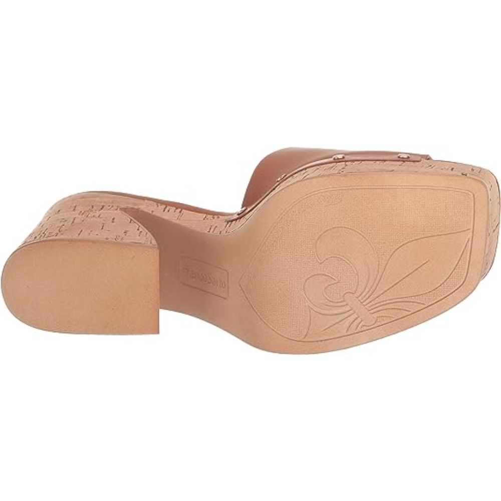 Damara Tan Leather Franco Sarto Sandals