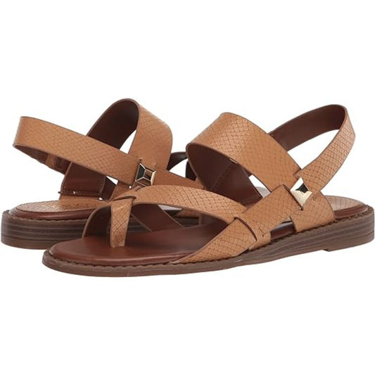 Franco Sarto Women's Gans Camel Flat Sandal