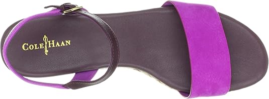 Cole Haan Women's Arden Purple Platform Wedge Sandal