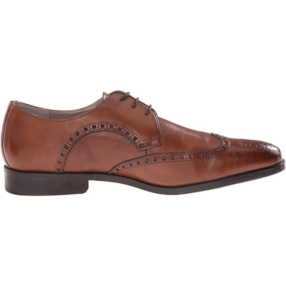 Clarks Men Amieson Limit Tan Leather Oxfords