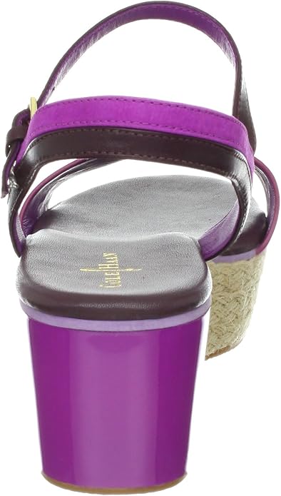 Cole Haan Women's Arden Purple Platform Wedge Sandal