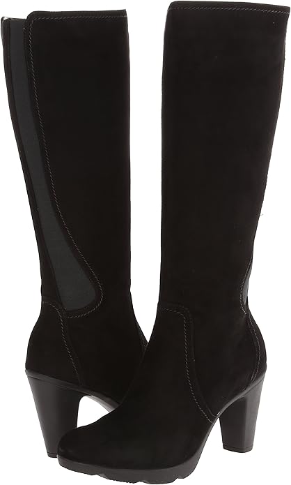 Larissa Black Suede Blondo Boots