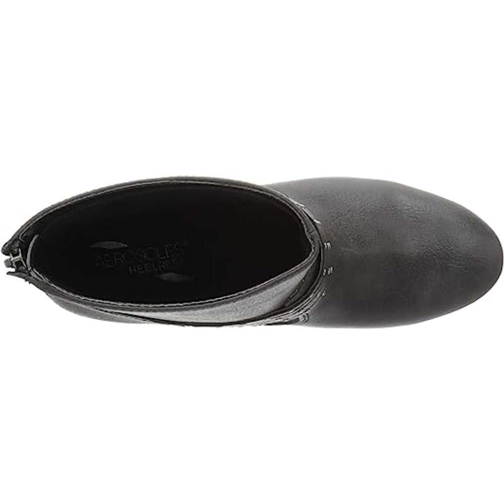 Longevity Black Aerosoles Ankle Boots