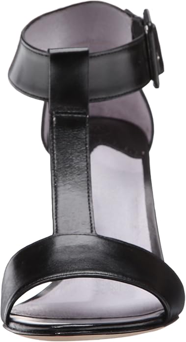 Laney Black Leather Johnston and Murphy Sandals