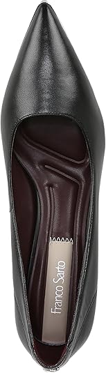 Kalsa Black Leather Franco Sarto Pumps